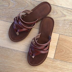 Leather sandals